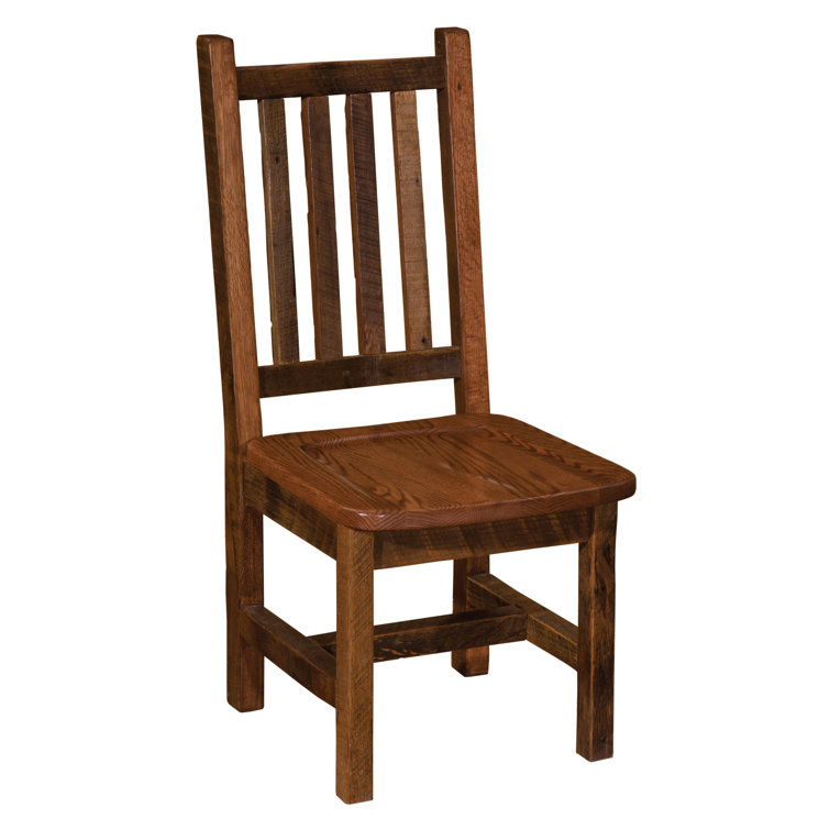 Prairie Solid Wood Slat Back Side Chair